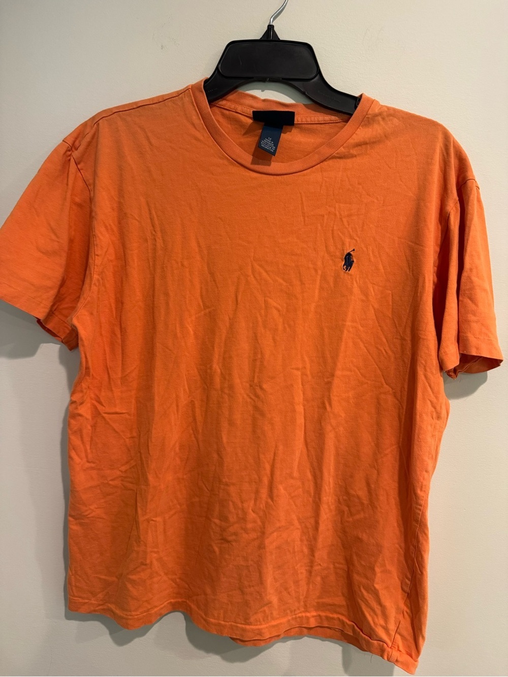Ralph Lauren Orange Polo Cotton Crew Neck T‑Shirt - Picture 1 of 3